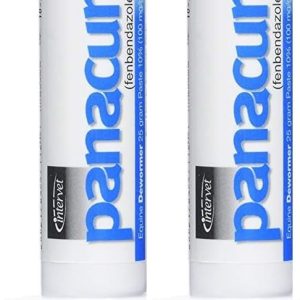 PANACUR Dewormer Horse Paste 10%, 100mg (2-Pack)