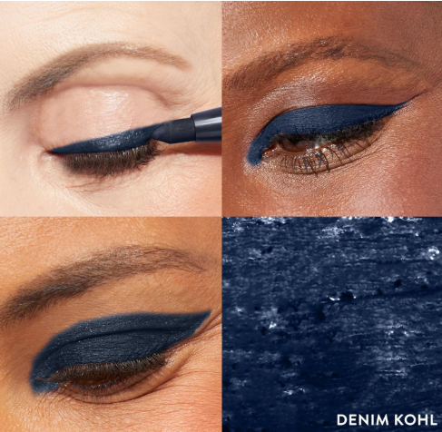 LAURA GELLER NEW YORK Kajal Longwear Kohl Eyeliner Pencil - Denim Kohl - Caffeine and Vitamin E - Smooth & Blendable Liner - Built-In Sharpener - Image 4