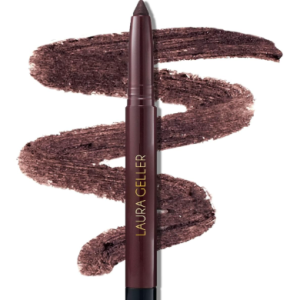 LAURA GELLER NEW YORK Kajal Longwear Kohl Eyeliner Pencil - Smoky Amethyst Kohl - Caffeine and Vitamin E - Smooth & Blendable Liner - Built-In Sharpener