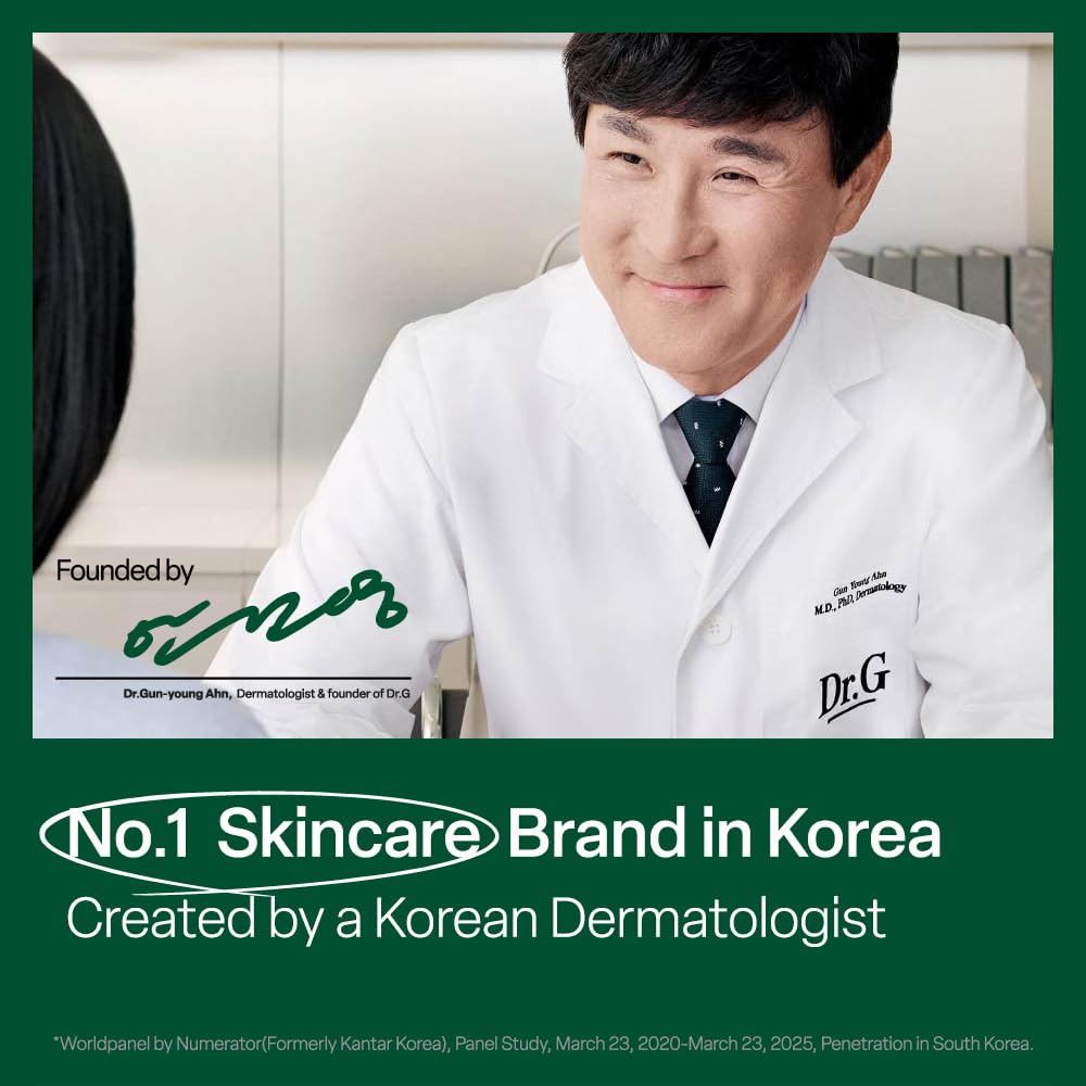 Dr. G R.E.D. Blemish Clear Soothing Cream - Calming Korean Moisturizer for Redness - Soothes Acne & Irritation - With Centella Asiatica - Long-Lasting Hydration - 2.36 fl oz - Image 2