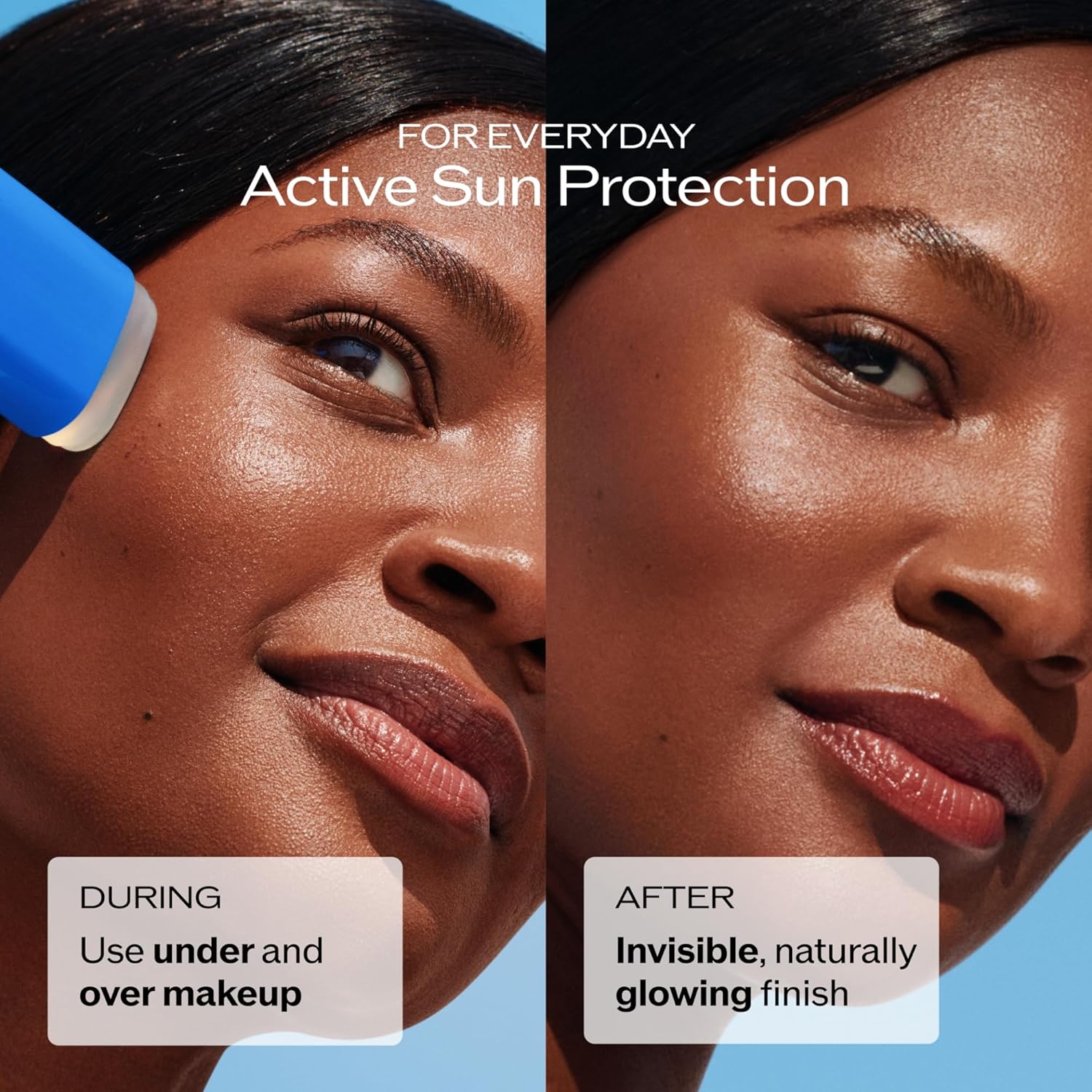 Shiseido Clear Sunscreen Stick - Invisible Broad-Spectrum Face Sunscreen - Wear Under & Over Makeup - Lightweight Formula - All Skin Types - Image 3