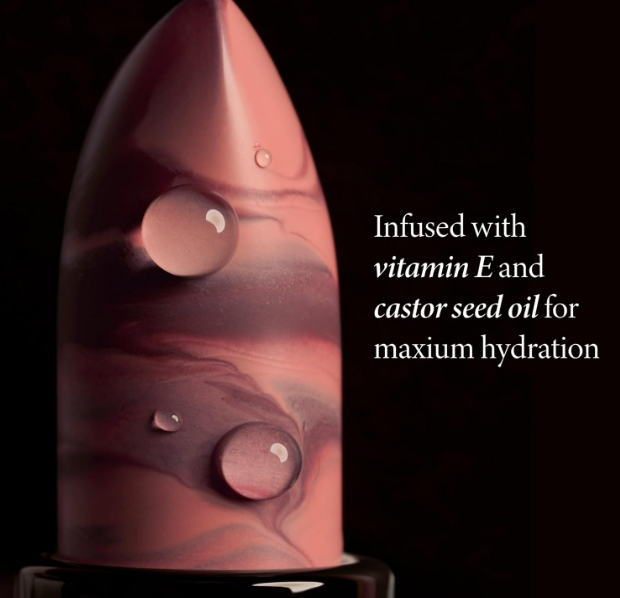 LAURA GELLER NEW YORK Italian Marble Sheer Lipstick - Berry Banana - Hydrating & Lightweight - Vitamin E & Caster Seed Oil - Cream Finish