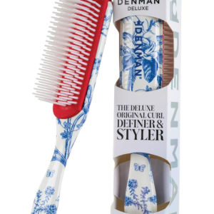 Denman D3 Original Curl Definer & Styler, Curly Hair Brush for Women & Men – 7 Row Detangling & Curl Defining Brush for Smooth Defined Curls - a precision Styling Brush for straight hair