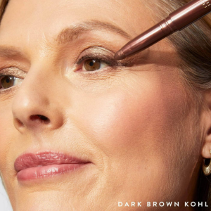 LAURA GELLER NEW YORK Kajal Longwear Kohl Eyeliner Pencil – Antique Bronze – Smooth, Blendable Application, Long-Wearing, Non-Creasing – Infused with Caffeine & Vitamin E – Built-In Sharpener