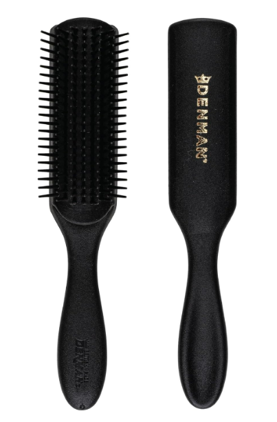 Denman D3 Original Curl Definer & Styler, Curly Hair Brush for Women & Men – 7 Row Detangling & Curl Defining Brush for Smooth Defined Curls - a precision Styling Brush for straight hair