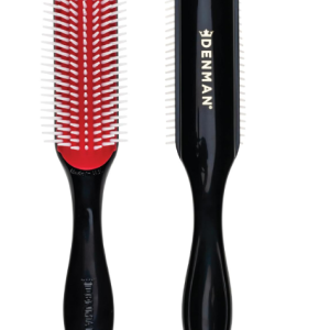 Denman D3 Original Curl Definer & Styler, Curly Hair Brush for Women & Men – 7 Row Detangling & Curl Defining Brush for Smooth Defined Curls - a precision Styling Brush for straight hair