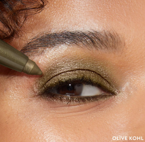 LAURA GELLER NEW YORK Kajal Longwear Kohl Eyeliner Pencil - Olive Kohl - Caffeine and Vitamin E - Smooth & Blendable Liner - Built-In Sharpener - Image 4