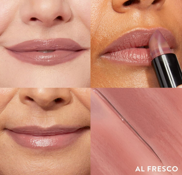 LAURA GELLER NEW YORK Italian Marble Sheer Lipstick - Al Fresco - Hydrating & Lightweight - Vitamin E & Caster Seed Oil - Cream Finish - Image 2