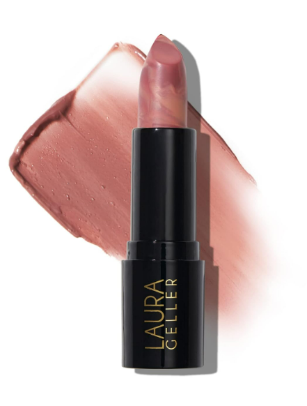 LAURA GELLER NEW YORK Italian Marble Sheer Lipstick - Al Fresco - Hydrating & Lightweight - Vitamin E & Caster Seed Oil - Cream Finish