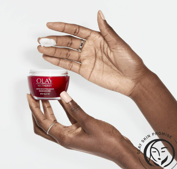 Olay Regenerist Micro-Sculpting Cream, Face Moisturizer, 1.7 oz + Whip Face Moisturizer Travel/Trial Size Bundle - Image 3