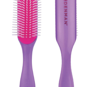 Denman D3 Original Curl Definer & Styler, Curly Hair Brush for Women & Men – 7 Row Detangling & Curl Defining Brush for Smooth Defined Curls - a precision Styling Brush for straight hair