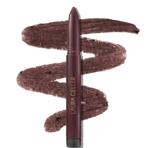 LAURA GELLER NEW YORK Kajal Longwear Kohl Eyeliner Pencil – Royal Quartz – Smooth, Blendable Application, Long-Wearing, Non-Creasing – Infused with Caffeine & Vitamin E – Built-In Sharpener