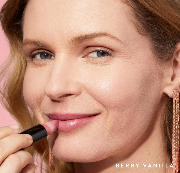 LAURA GELLER NEW YORK Italian Marble Sheer Lipstick - Berry Vanilla - Hydrating & Lightweight - Vitamin E & Caster Seed Oil - Cream Finish