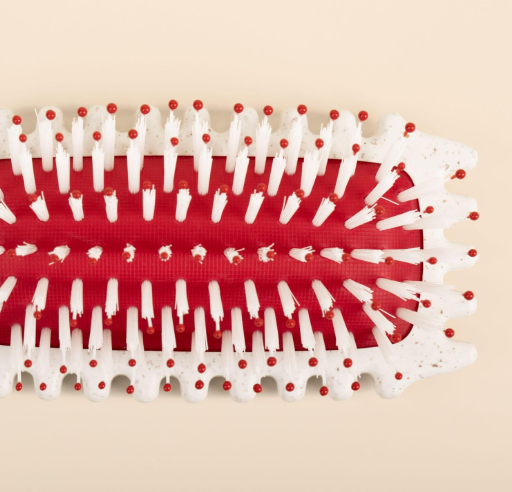 Bounce Curl Define EdgeLift Brush, 5-in-1 Tool for Effortlessly Defined Curls, Waves & Coils, Reduces Frizz - Cherry - Image 3