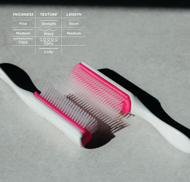 Denman D3 Original Curl Definer & Styler, Curly Hair Brush for Women & Men – 7 Row Detangling & Curl Defining Brush for Smooth Defined Curls - a precision Styling Brush for straight hair - Image 3