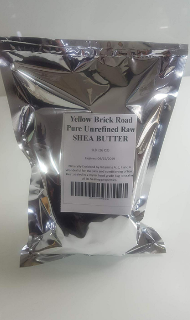 Yellow Brick Road 100% Raw Unrefined Shea Butter-African Grade a Ivory 1 Pound (16oz)… - Image 2