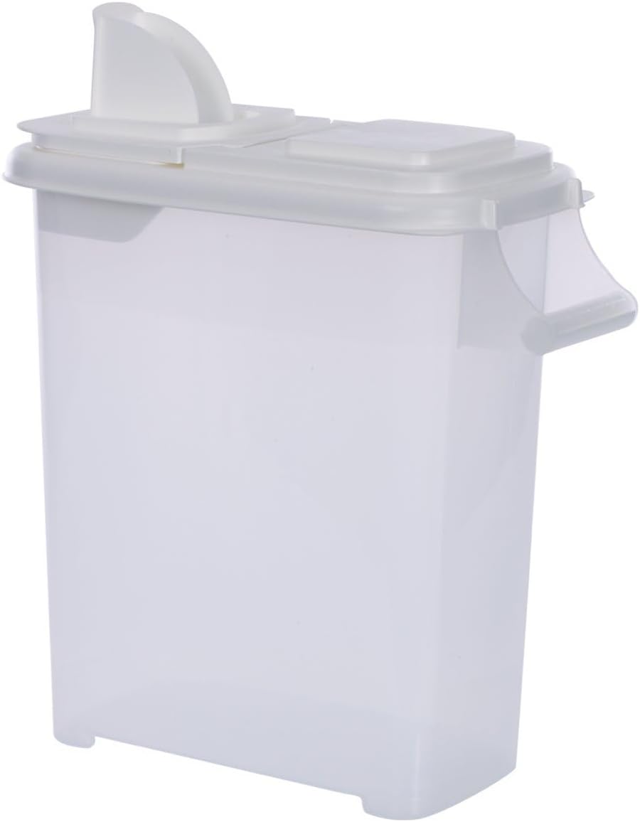 Buddeez 32 Quart Pet Food Dispenser with Lid - Airtight Storage for Dog Food, Cat Food, and Bird Seed - Easy Pour Spout for Mess Free Serving - Image 2