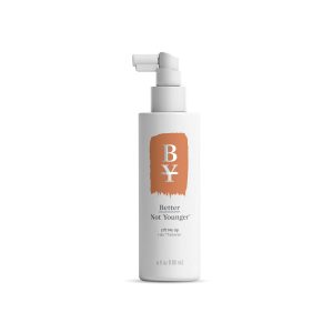 Better Not Younger Hair Thickener 6 fl oz. – Lift me Up Texturizing Spray For Fine Hair with Biotin & Ceramide – Non-Sticky Volumizing Spray - Hair Care For Women 40+ - Nourishes Scalp & Adds Fullness