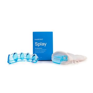 NABOSO Splay 2.0 Gel Toe Separators for Women & Men | Improves Toe Alignment, Relieves Foot Fatigue & Supports Natural Foot Posture - Durable, Comfortable Design for Daily Use | Pack of 1 - Blue