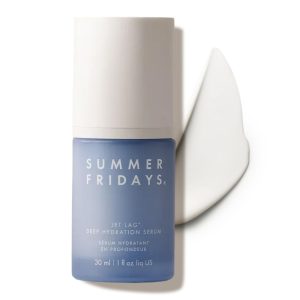 Summer Fridays Jet Lag Deep Hydration Serum - Hydrating Face Serum for Dry Skin with Glycerin & Squalane - Helps Soothe Skin, Improves Skin Barrier & the Appearance of Fine Lines & Wrinkles (1 Oz)