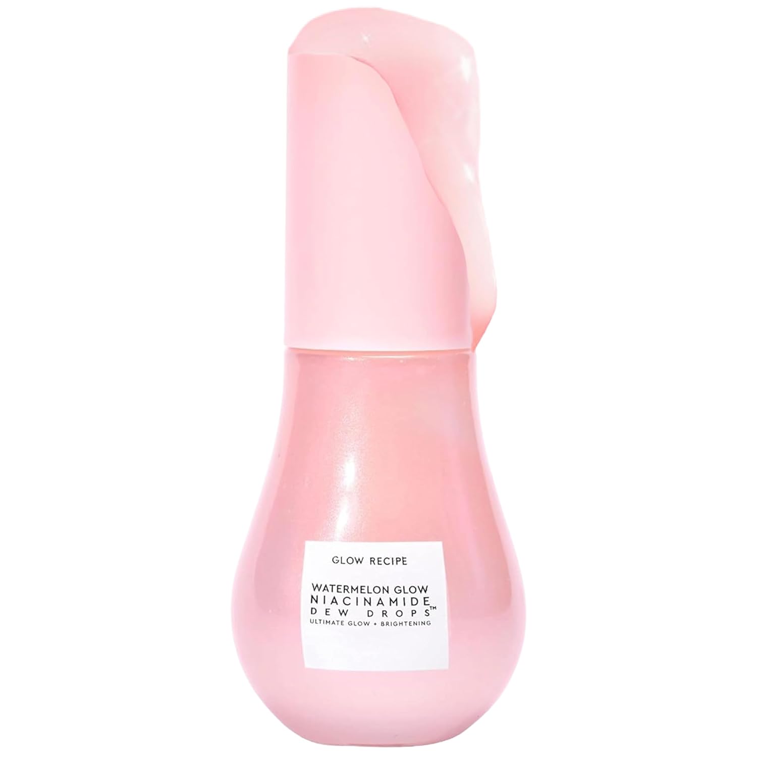 Glow Recipe Watermelon Niacinamide Dew Drops, Travel Size, Korean Niacinamide Serum Drops, Hydrating Face Serum + Primer & Liquid Highlighter, Hyaluronic Acid, Dewy Glow (15ml) - Image 3