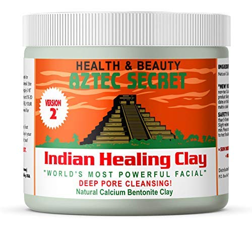 Aztec Secret Clay Premium Mask Set by Etana Beauty – All-In-One Kit Includes 16 oz Indian Healing Clay, 16oz Bragg's Apple Cider Vinegar, Natural Bamboo Bowl, Stir, Scoop, Brush & Tote - Image 3