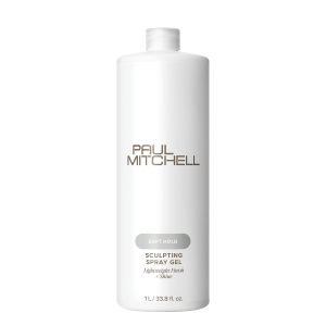 Paul Mitchell Soft Sculpting Spray Gel, Natural Hold, Soft Finish, For All Hair Types