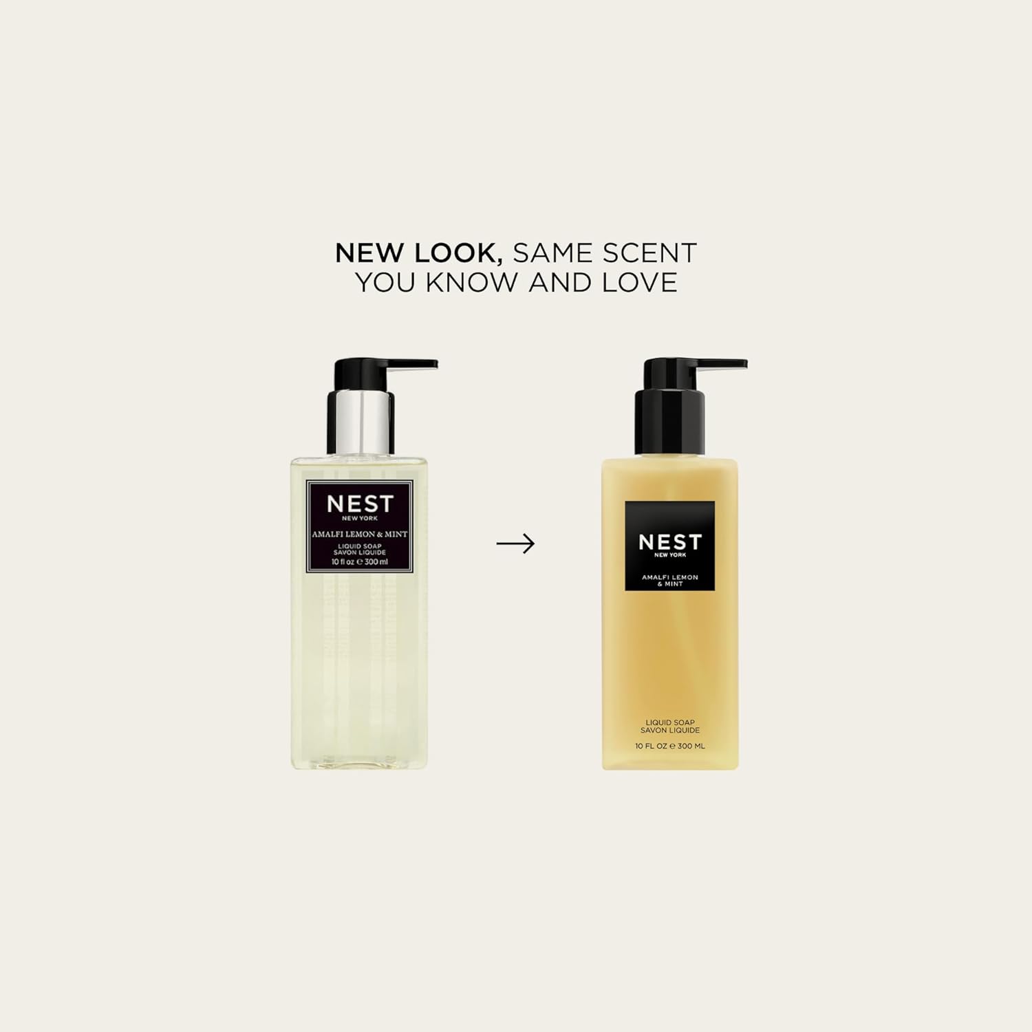 NEST New York Liquid Soap, Amalfi Lemon & Mint - 10 fl oz - Cleanses & Nourishes Skin - Approx. 300 Pumps Per Bottle - Gluten Free & Cruelty Free - Image 2