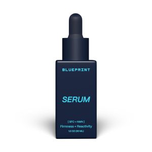 Blueprint Bryan Johnson Facial Serum with SFC & NMN – Age Defying Serum for Fine Lines, Firmness & Hydration – Longevity-Inspired Skin Care for Radiant, Youthful Skin – Fragrance Free & Vegan Formula