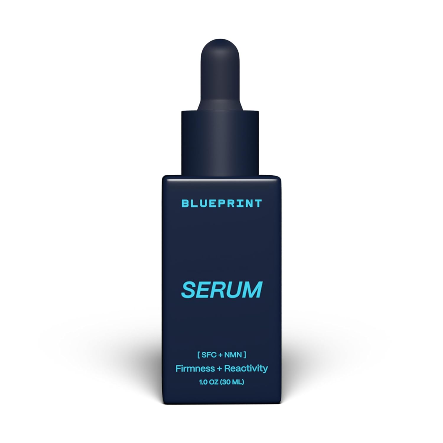 Blueprint Bryan Johnson Facial Serum with SFC & NMN – Age Defying Serum for Fine Lines, Firmness & Hydration – Longevity-Inspired Skin Care for Radiant, Youthful Skin – Fragrance Free & Vegan Formula