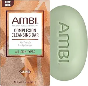 Ambi Complexion Cleansing Bar Soap, 3.5 oz (Pack of 10)