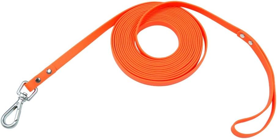Waterproof Long Dog Leash Recall Training Lead 5 10 16 30 50 Foot for Large Medium Small Dogs Outdoor Training Walking Playing and Camping