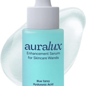 Red Light Therapy Activation Serum for Face and Neck - for Facial Wand, Red Light Therapy & Microcurrent Facial Device - Natural Formula - Blue Tansy, Hyaluronic Acid, Golden Chamomile, Aloe Vera