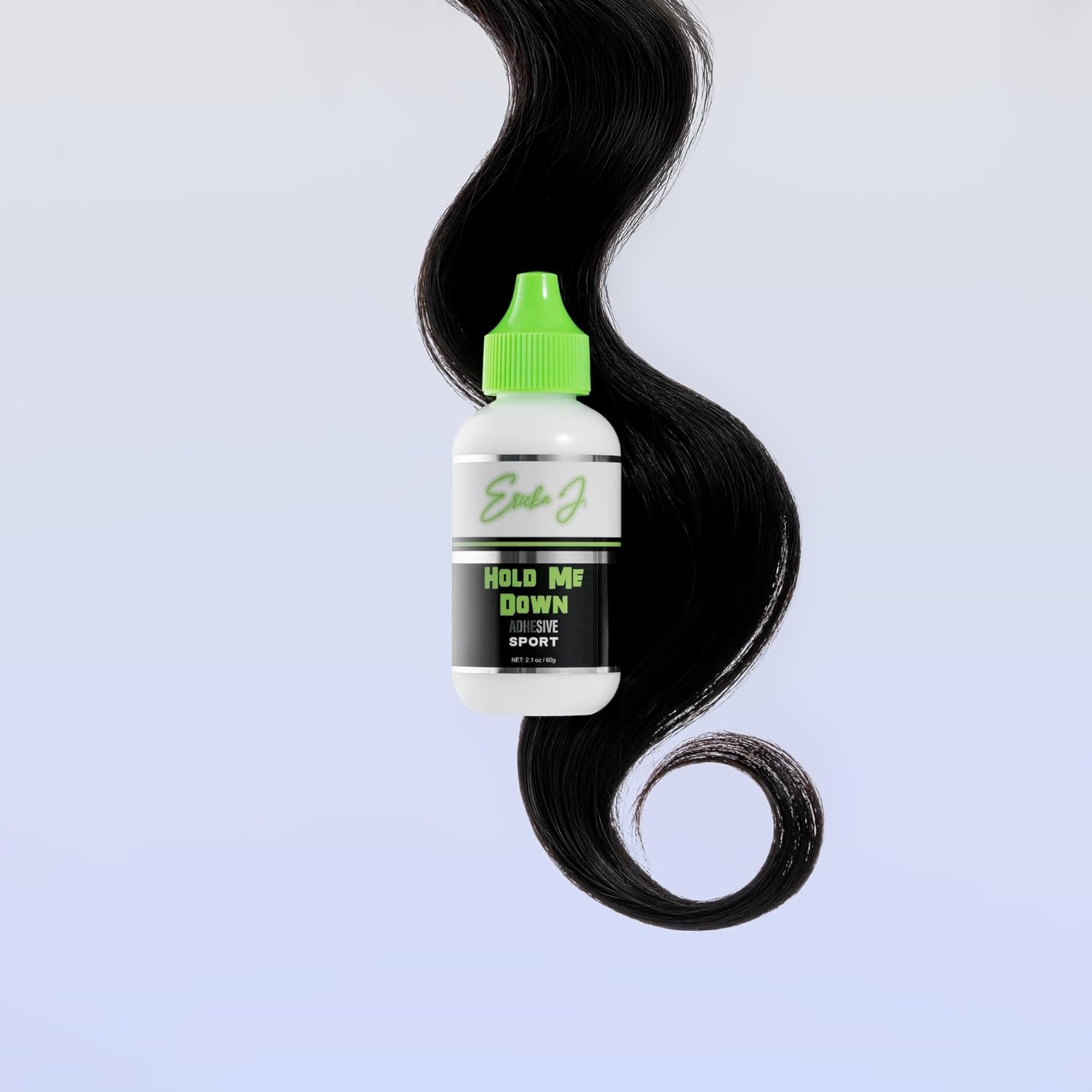 Ericka J. Hold Me Down Adhesive Sport - Waterproof Lace Wig Glue for Strong Hold, Quick Drying, Sweat & Water Resistant – Sensitive Skin Friendly-60g / 2.1 Oz. - Image 3