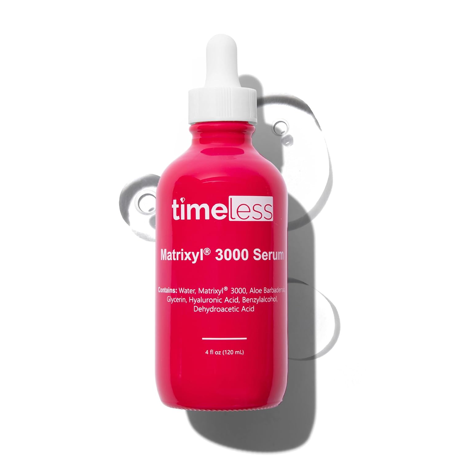 Timeless Skin Care Matrixyl 3000 Serum - Personal Care Face Serum Supports Hydration - with Hyaluronic Acid - Fragrance-Free - for Skin Care - 4 oz - Image 3