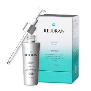 REJURAN® Turnover Ampoule, c-PDRN® – Original Salmon DNA PDRN Face Serum for Rejuvenation, Firming, Hydration & Youthful Glow, Refines Skin Texture. Korean Skincare (1.01 fl oz)