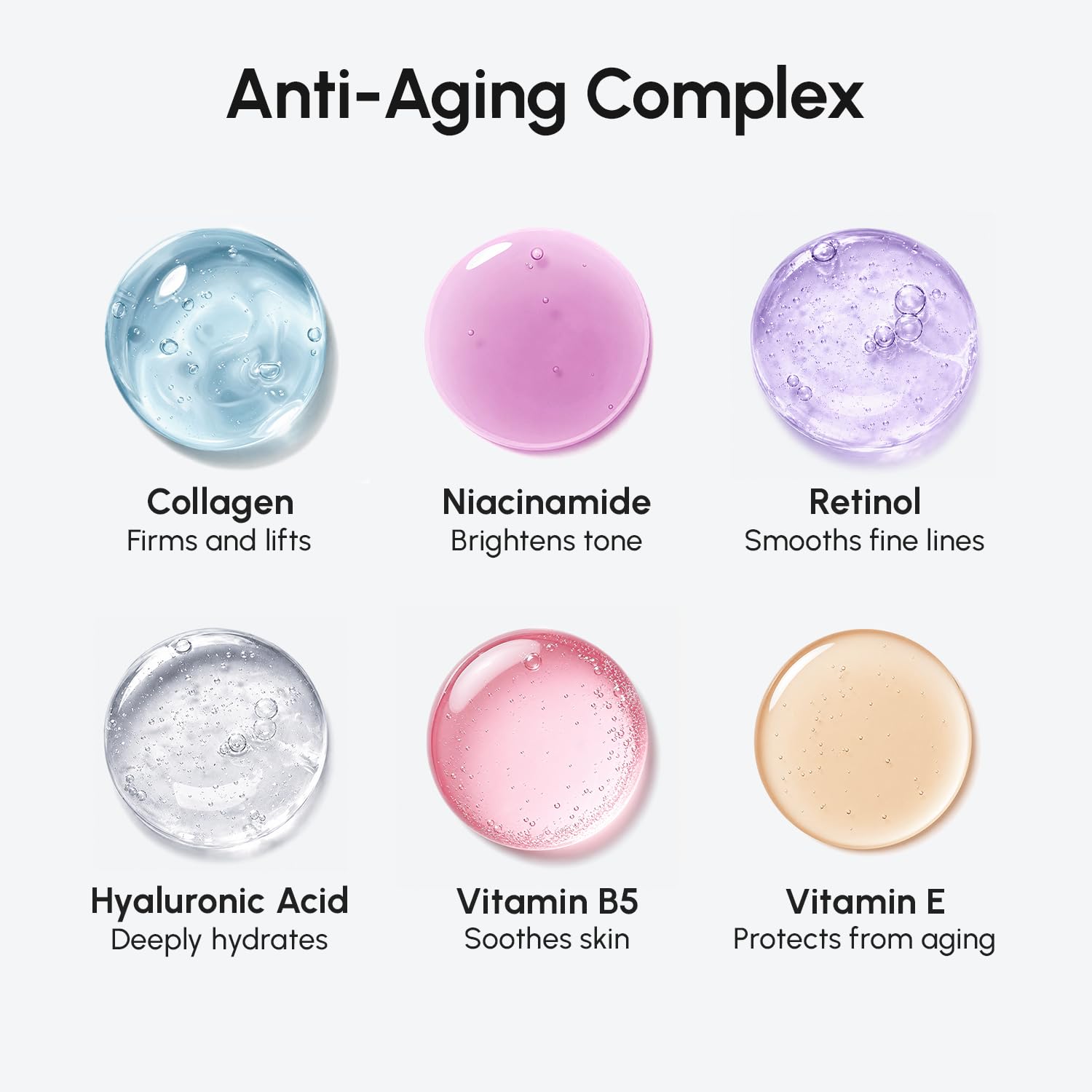 MAREE Face Moisturizer Collagen Cream for Face 2 Pack – Hyaluronic Acid & Retinol – Anti-Aging Wrinkle Creams – Crema Para La Cara - Image 3