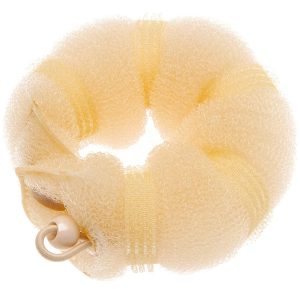 Goldrose Beauty Hair Styling Tools - 2 Pieces Magic Twist Ring Former Shaper Doughnut Chignon Maker for Small & Large Buns (Blonde)