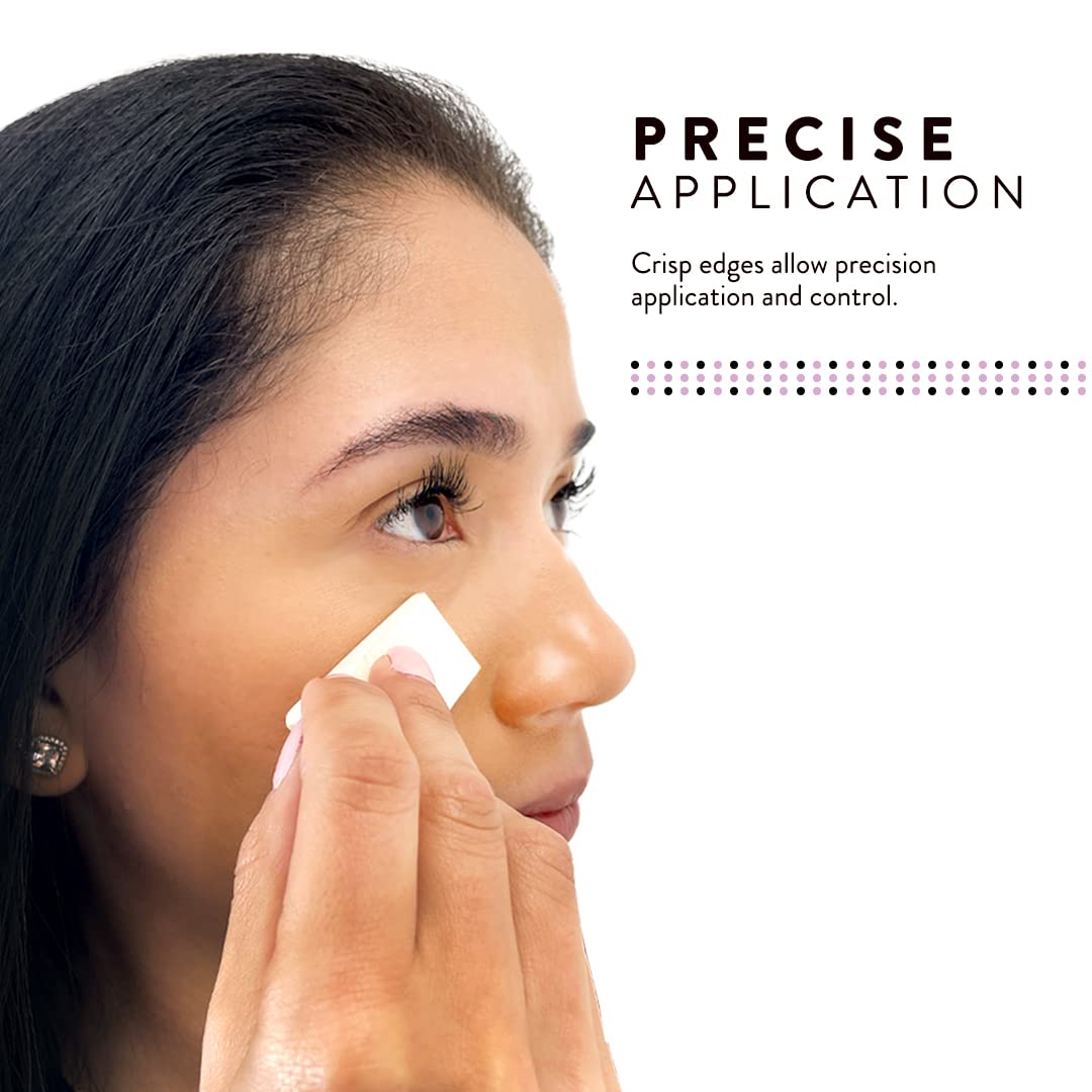 Artist's Choice 500 Pack Makeup Sponge Mini Applicator Wedges, Triangle Cosmetic Sponges for Foundation, Blush, Eye Shadow, Blending and Smoothing, Disposable, Latex Free - Image 2
