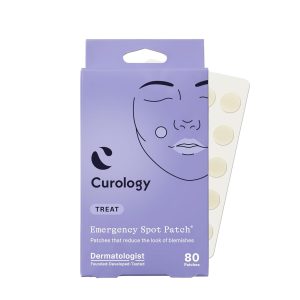 Curology Emergency Spot Pimple Patches for Face, Hydrocolloid Pimple Patches Fast-Acting, 80 Count