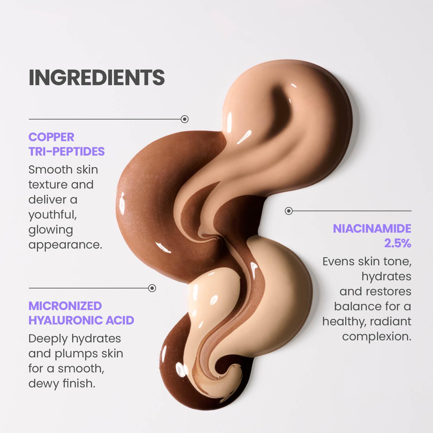 Click to see full view Wonderskin Hyper Bond All-Day Stay Serum Foundation – Waterproof, Transfer-Proof, 24HR Longwear Face Makeup with Niacinamide & Hyaluronic Acid – Lightweight, Natural Finish (Halo) - Image 3