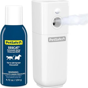 PetSafe SSSCAT Motion Activated Automatic Spray Pet Deterrent for Cats and Dogs