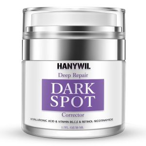 HANYWIL Dark Spot Remover for Face/Body, Remedy for Dark Spots with Natural Ingredients, Dark Spot Corrector Cream and Serum for Skin Care, Treats Melasma, Freckles, Sun Spots, Women & Men-1.7 Fl Oz