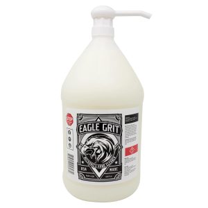 Eagle Grit Heavy Duty Industrial Hand Cleaner – USA Made Mechanic Soap – Silica-Based, Solvent - Degreaser – Removes Grease, Oil, Paint, & More – Moisturizing, Eco-Friendly –1 Gallon Hand Pump