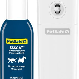 PetSafe SSSCAT Motion Activated Automatic Spray Pet Deterrent for Cats and Dogs