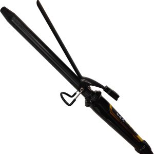 abp 3/4 Inch Curling Iron Long Barrel with Ceramic Coating for Short/Medium Hair,LED Display Instant Heat up to 450°F with clamp,Hair Waving Style Tool Girls & Women