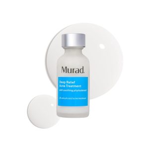 Murad Deep Relief Acne Spot Treatment with 2% Salicylic Acid – Patch-Like Liquid Treatment for Deep, Hormonal Acne & Breakouts – 1 Fl Oz