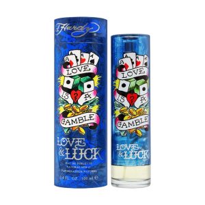 Ed Hardy Love & Luck Eau de Toilette for Men, 3.4 fl oz | Men's eau de toilette. Cologne with a bold, long-lasting scent for day or night wear.