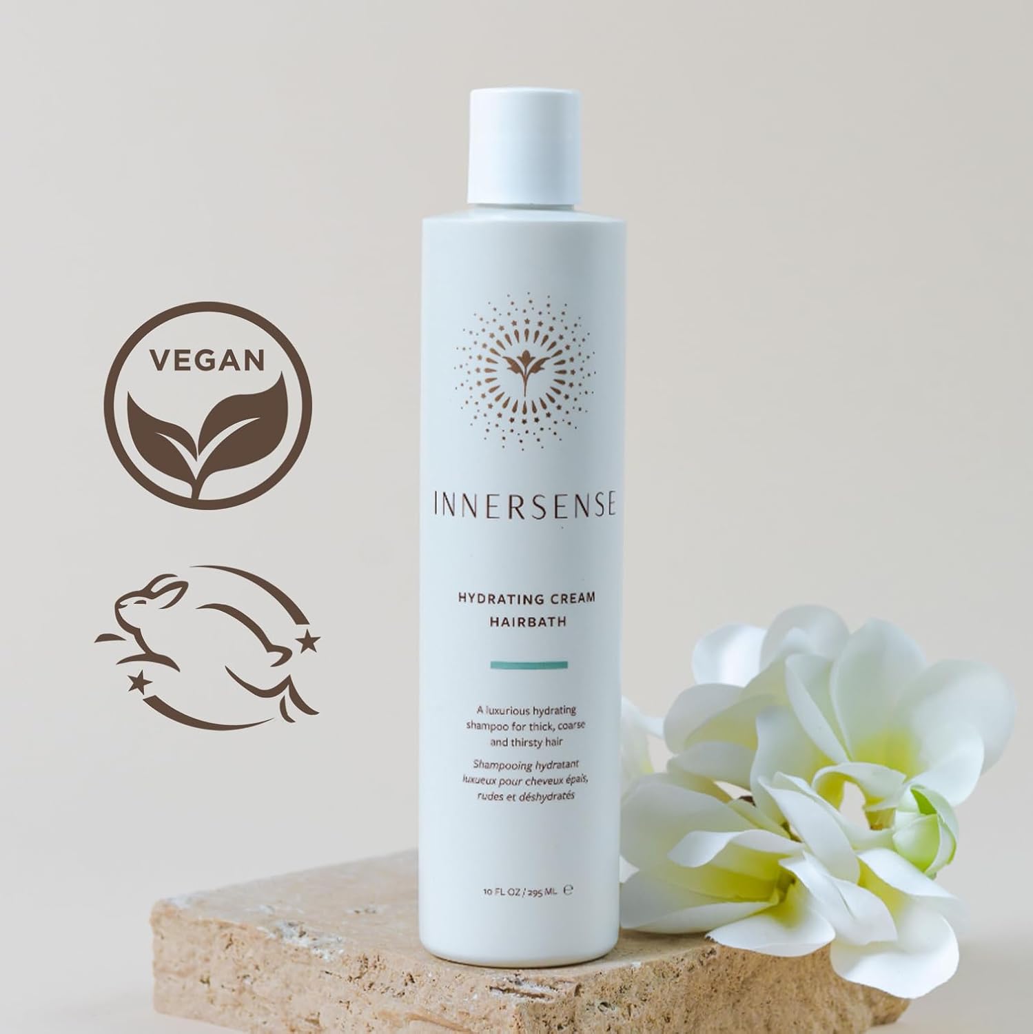 INNERSENSE Organic Beauty - Natural Hydrating Hairbath Shampoo | Non-Toxic, Cruelty-Free, Clean Haircare (10oz) - Image 2
