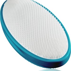 WIZKER Ingrown Hair Brush - 2-in-1 Exfoliating Brush for Razor Bumps, Sensitive Skin - Soft and Firm Bristles, Face Body Scrubber, Waterproof, Mold Resistant - Deep Blue